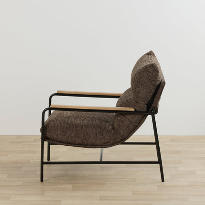 Fauteuil Pallini - Chocolat