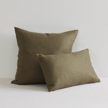 Coussin en lin Jasper - Mousse - 50 x 50