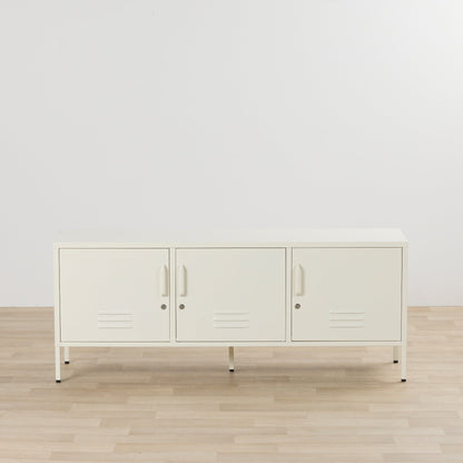 Casier à trois portes Irvine - Lait