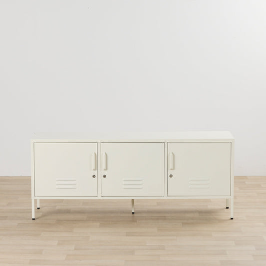 Casier à trois portes Irvine - Lait