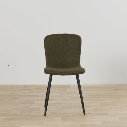 Chaise de salle à manger Cedric - Verte