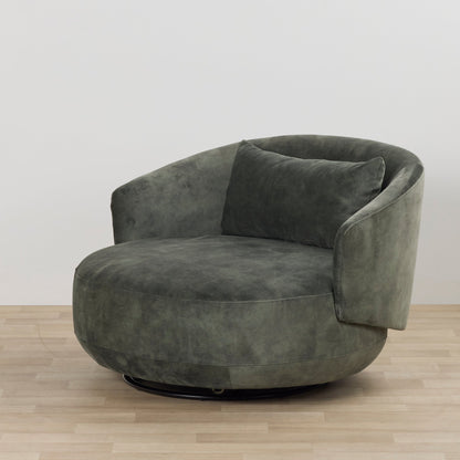 Fauteuil pivotant Lunar - Vert forêt