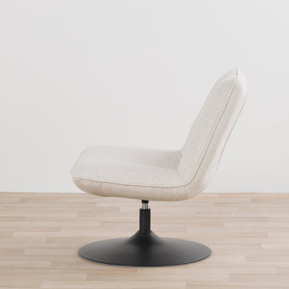 Fauteuil Walter Lounge - Crème