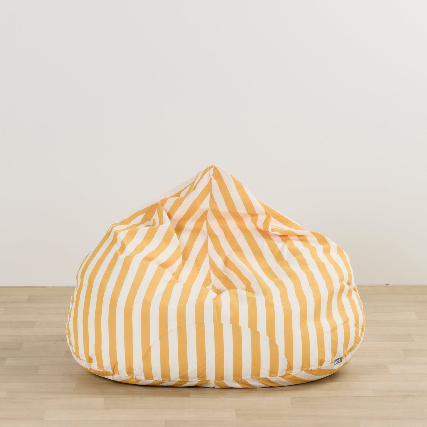 Housse de pouf Reef - Rayures jaunes