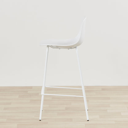 Tabouret de bar Roxby - Blanc