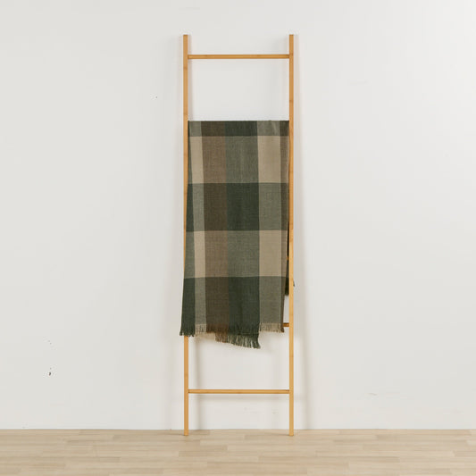 Mack Check Throw - Vert/Marron