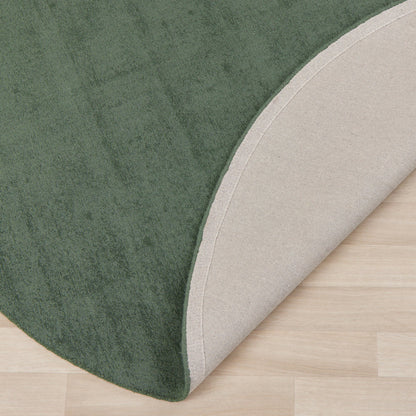 Tapis rond en laine Axel - Forêt - 220 cm