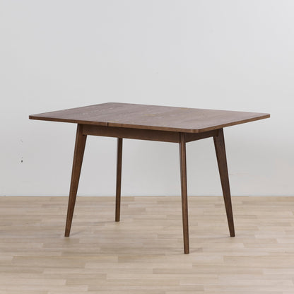 Table de salle à manger pivotante - Frêne fumé