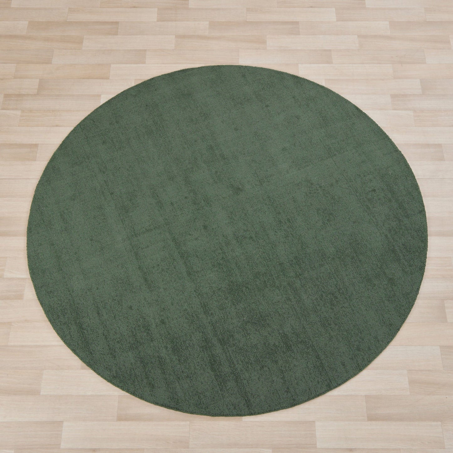 Tapis rond en laine Axel - Forêt - 220 cm