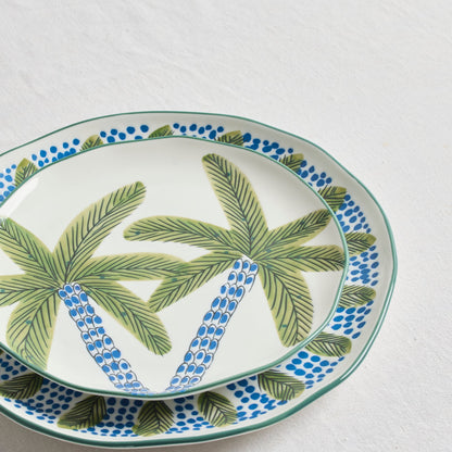 Assiette d'accompagnement Good Vibes - Palmier