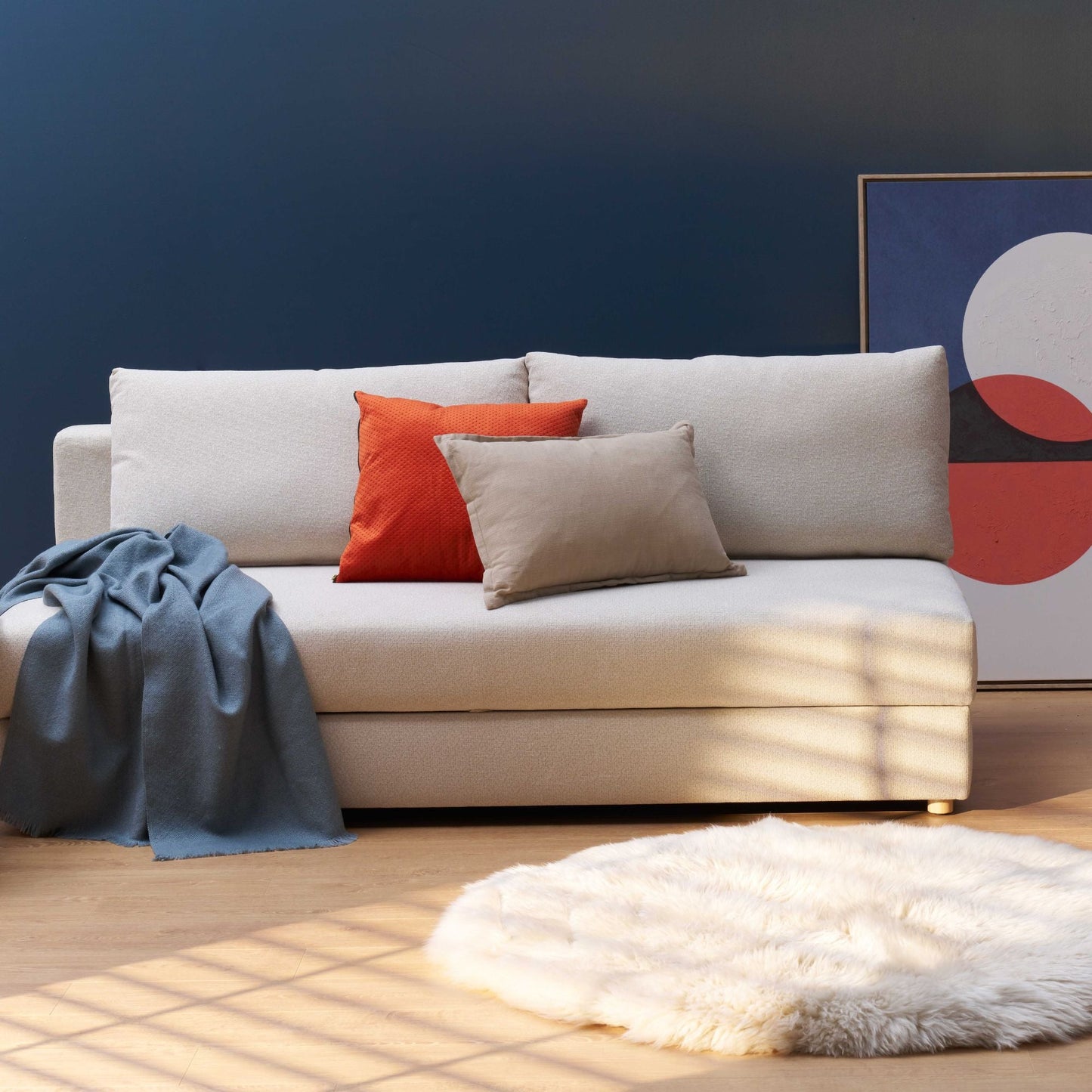 Canapé-lit Benji - Naturel