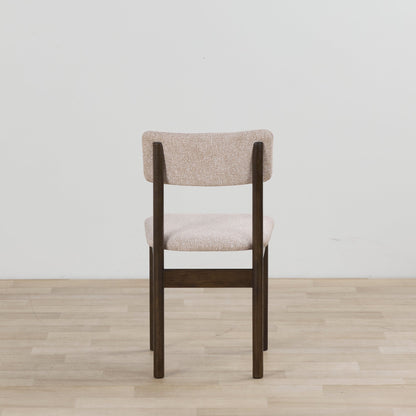 Chaise de salle à manger Lenni - Expresso/Sable