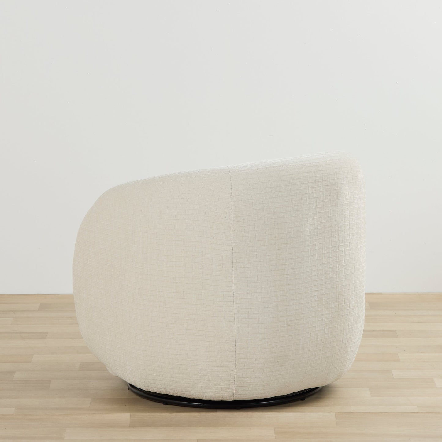 Fauteuil pivotant Marana - Crème