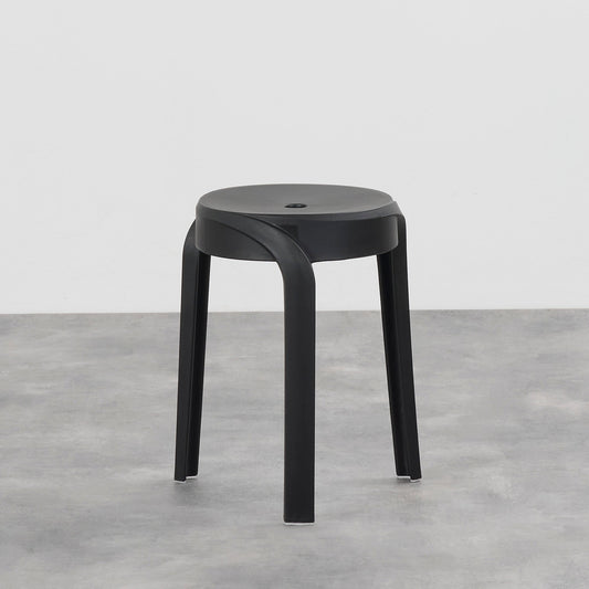Tabouret Corse - Noir