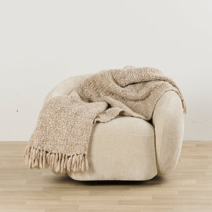 Couverture Aura Weave - Avoine