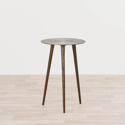 Table d'appoint Cleo - Haute - Laiton antique