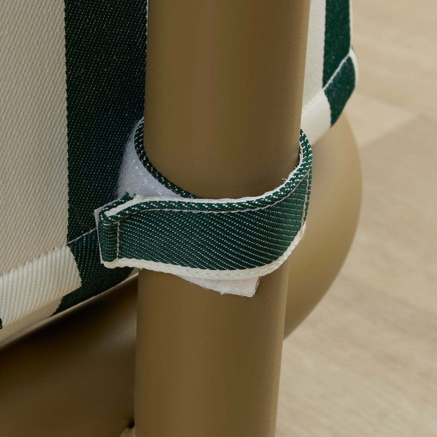 Ensemble d'extérieur Portofino - 4 pièces - Rayures vertes