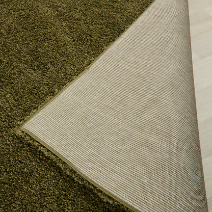 Tapis Maddox Shag - Olive - 300 cm