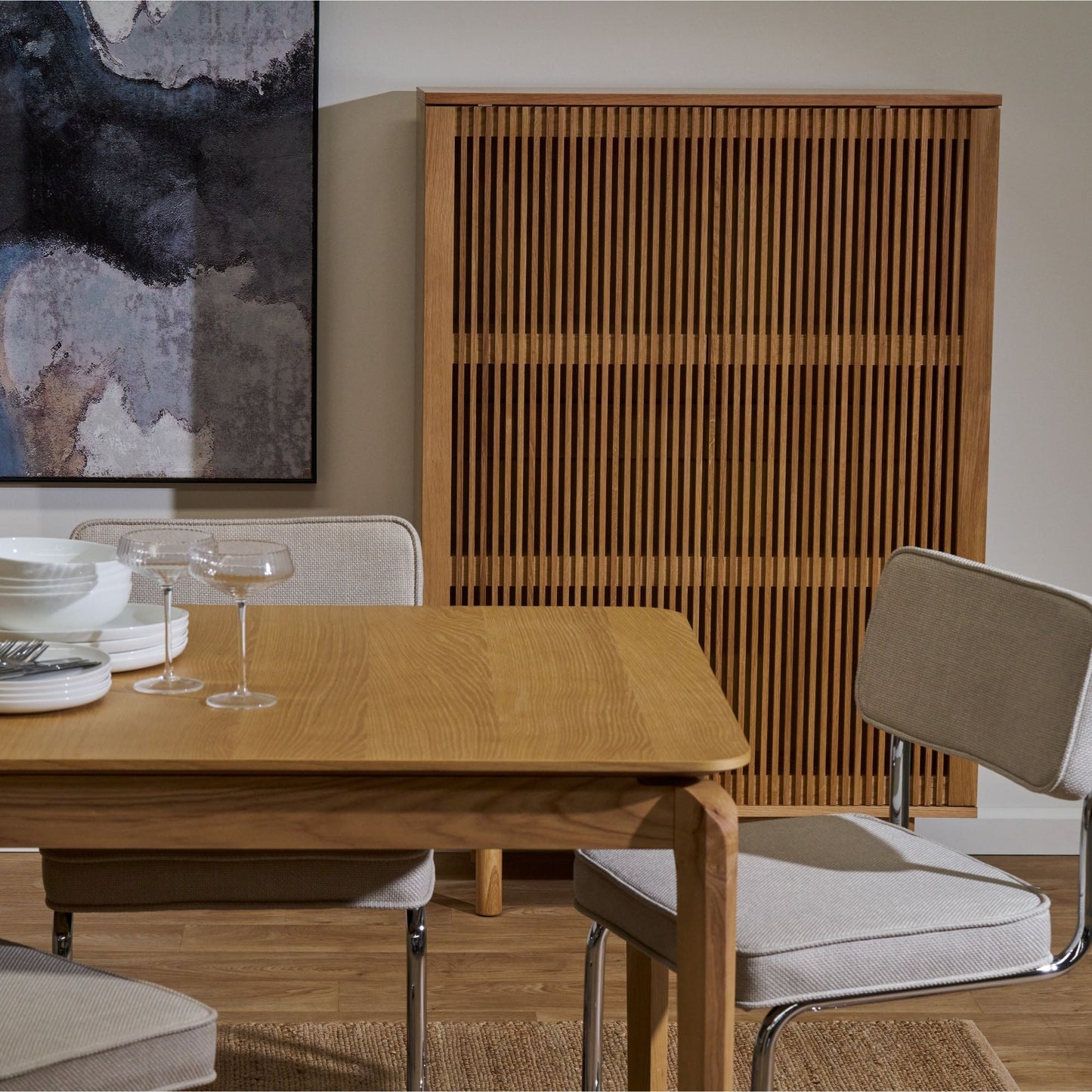 Table haute Artemis - Chêne