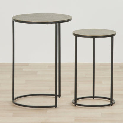 Table de forge emboîtable - Or ancien - 2 pièces