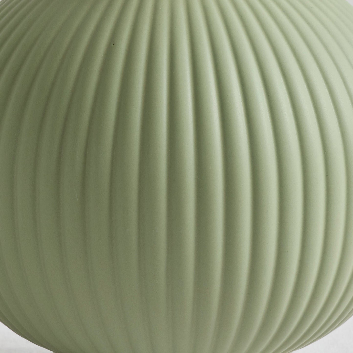 Vase côtelé Tessa - Sauge