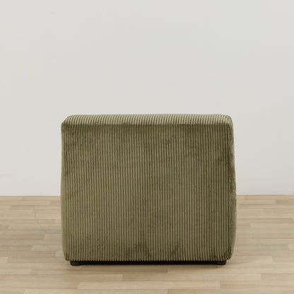 Finnian 1 place sans accoudoirs - Olive