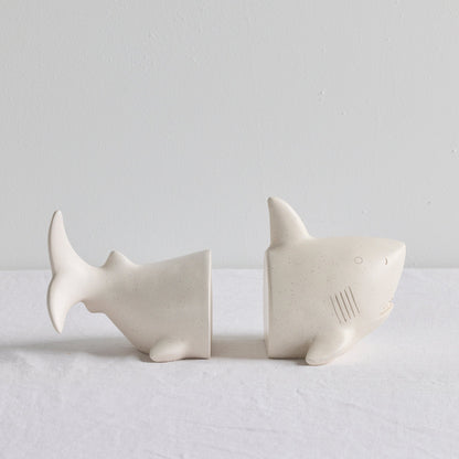 Ensemble serre-livres requin