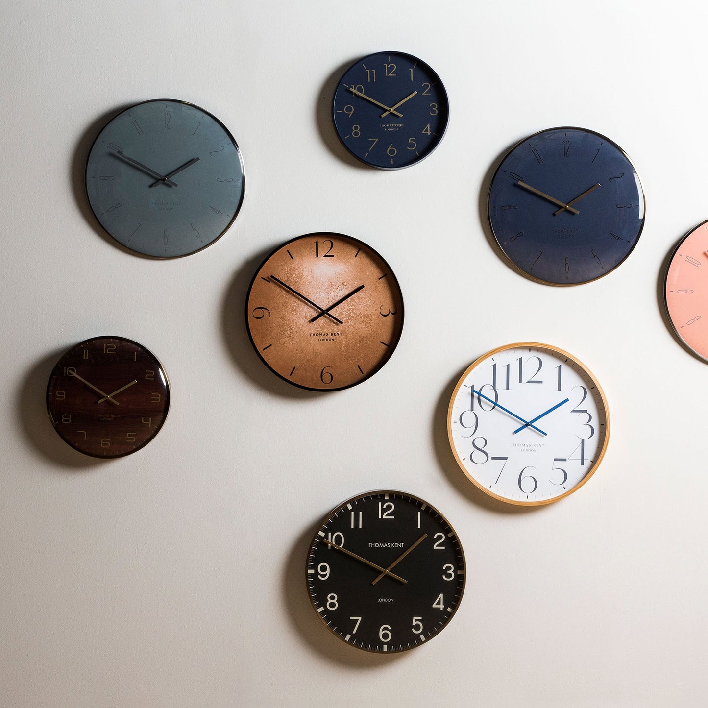 Horloge Oyster - Bleu marine/Or