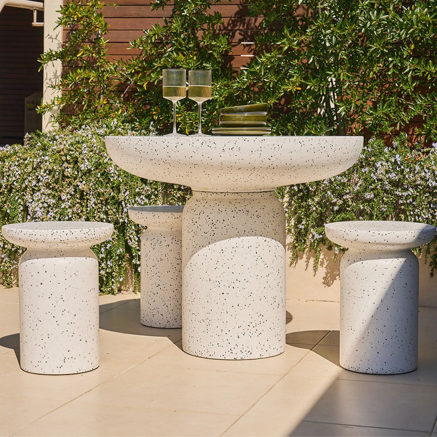 Table de salle à manger Tulum - Blanche