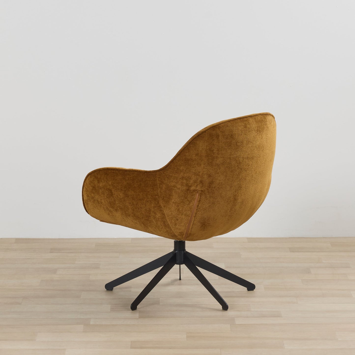 Fauteuil pivotant Brynn - Vieil or