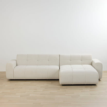 Chaise longue 3 places Coban - Beige