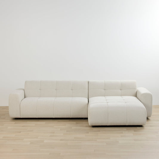 Chaise longue 3 places Coban - Beige