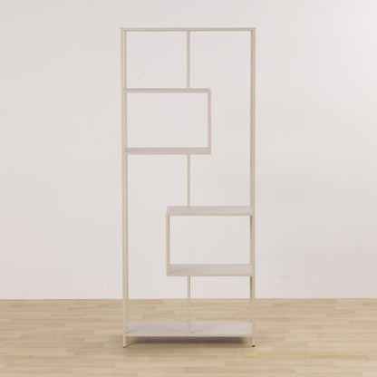 Étagère asymétrique Eliot - Gris-beige - Haute