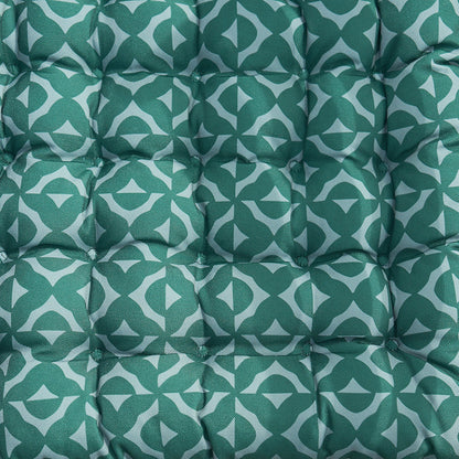 Coussin de chaise d'extérieur Tyler - 40 x 40 cm - Motif vert