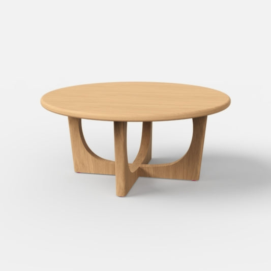 Table basse ronde Samson - Chêne