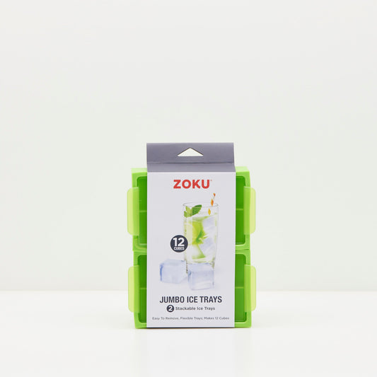 Bacs à glaçons géants Zoku - Verts - Lot de 2