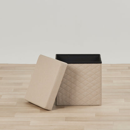 Pouf pliable - Petit - Naturel