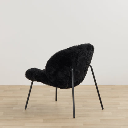 Fauteuil d'appoint Fuzzle - Noir