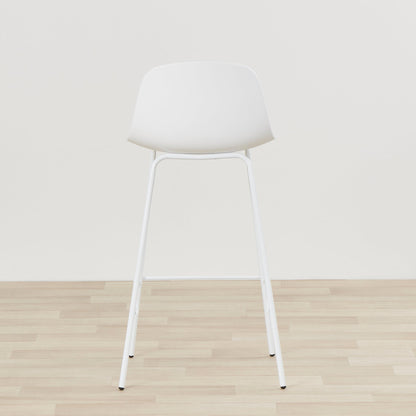 Tabouret de bar Roxby - Blanc