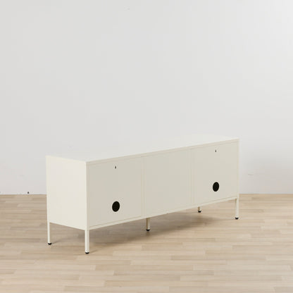 Casier à trois portes Irvine - Lait