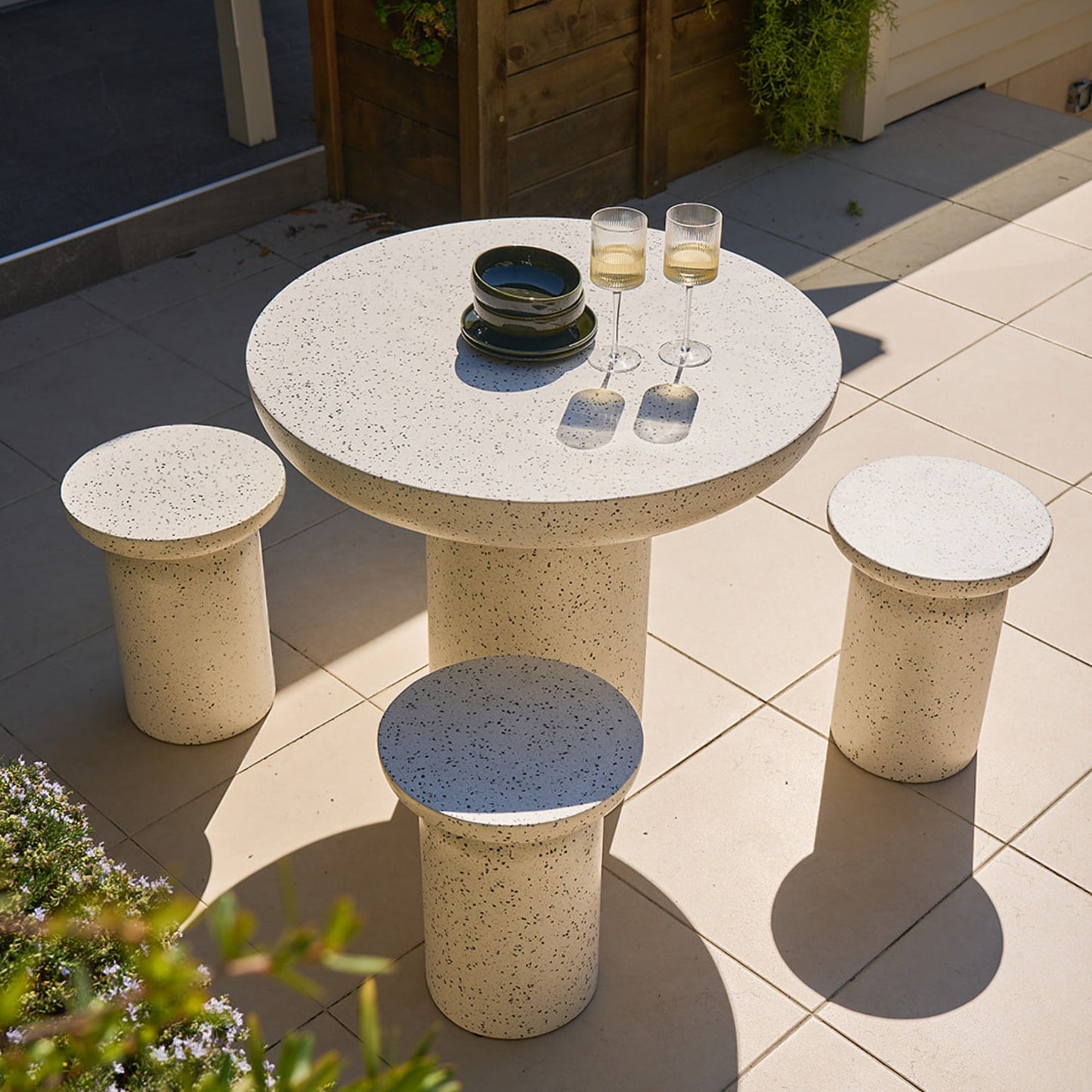 Tabouret Tulum - Blanc