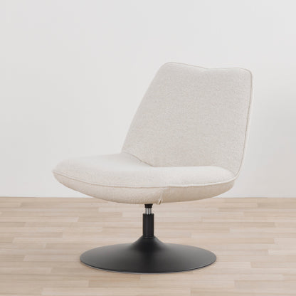 Fauteuil Walter Lounge - Crème