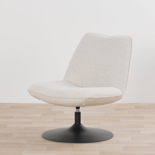 Fauteuil Walter Lounge - Crème