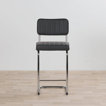 Tabouret de bar Barnaby - Gris anthracite