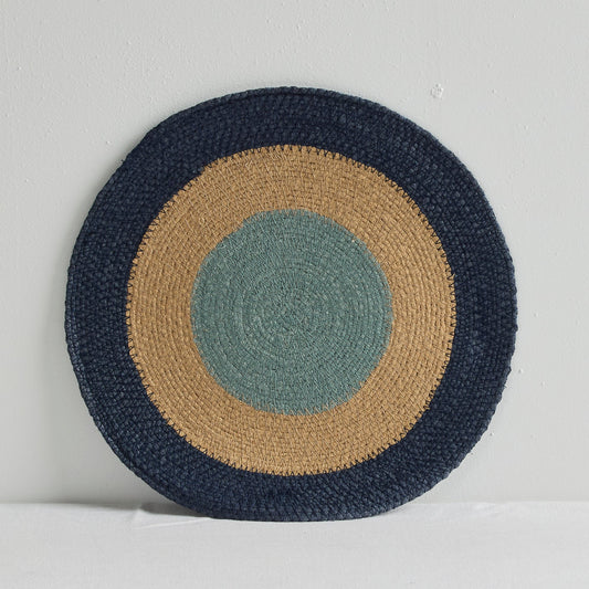 Set de Table Petra - Marine/Bleu Gris