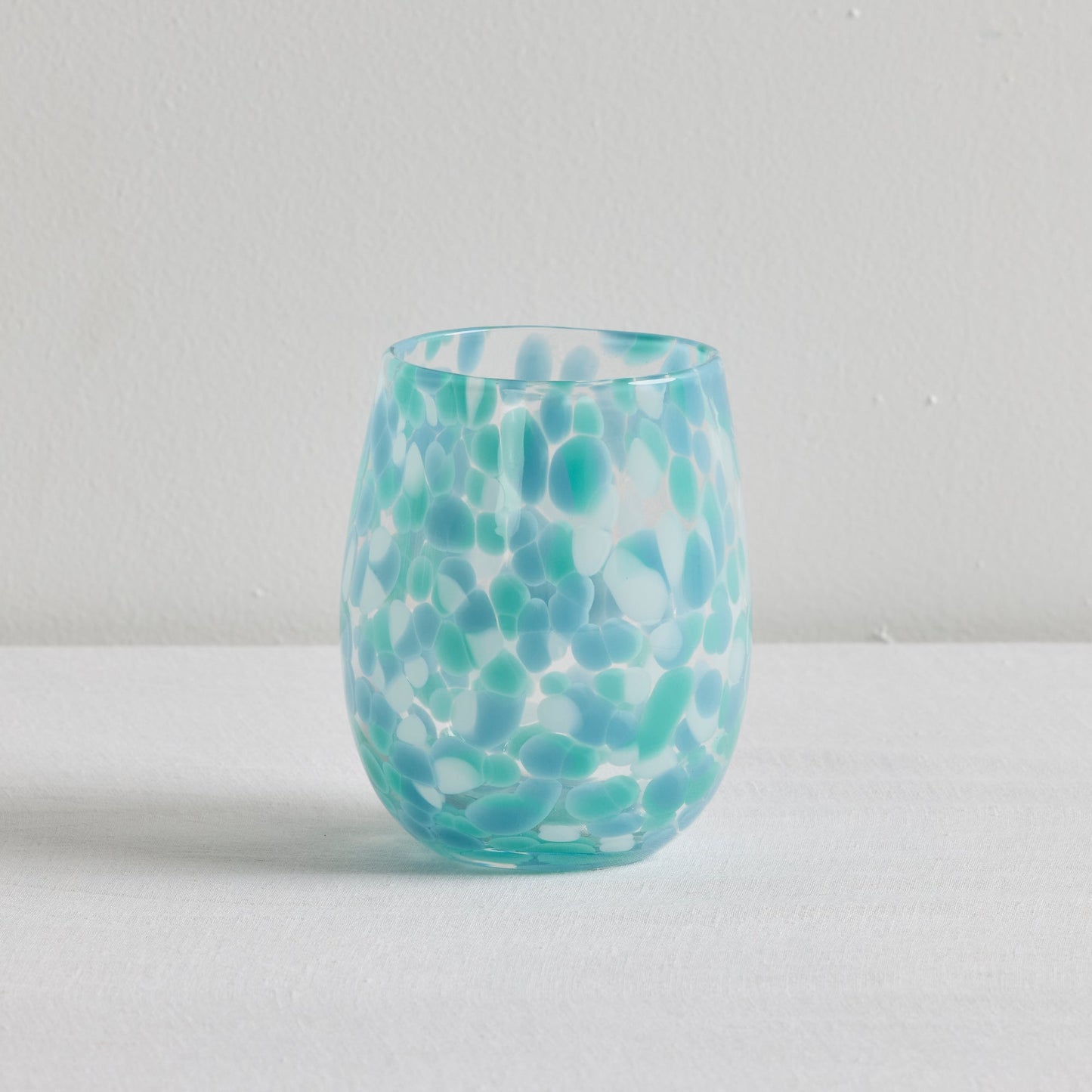 Verres sans pied Vitti - Bleu sarcelle