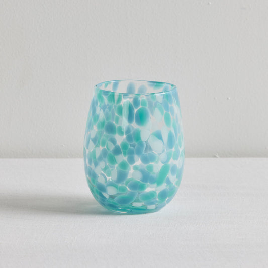 Verres sans pied Vitti - Bleu sarcelle