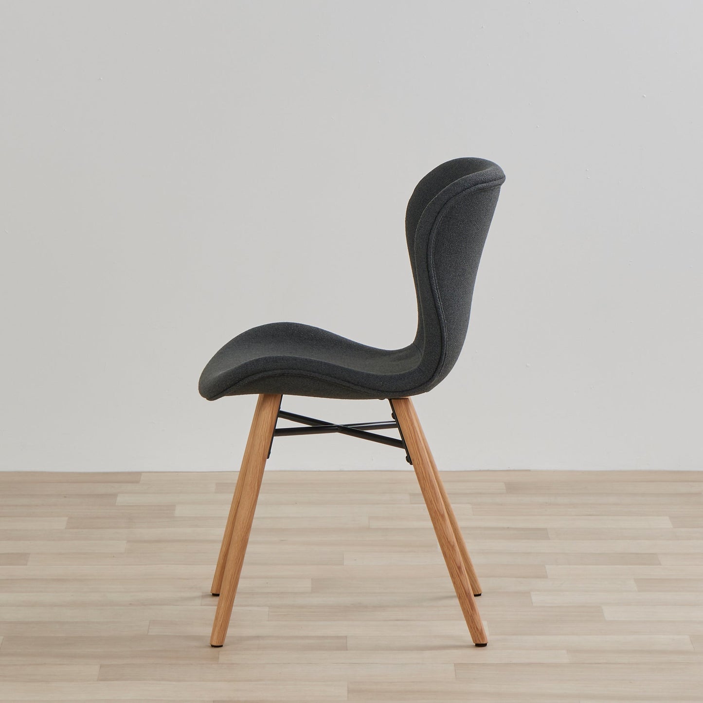 Chaise de salle à manger Sala - Chêne/Ardoise