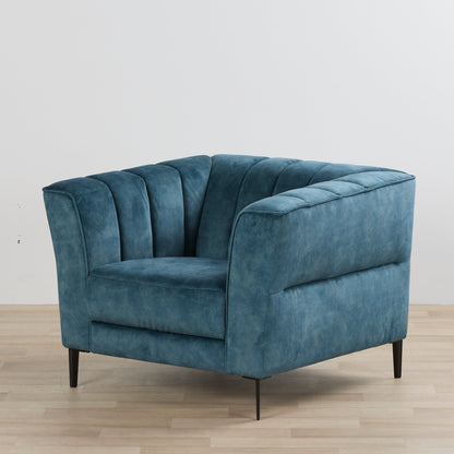 Fauteuil Fabian - Indigo