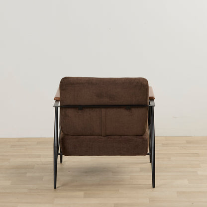 Fauteuil en marbre - Chocolat